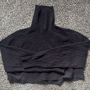 Allsaints Cropped Turtleneck Sweater